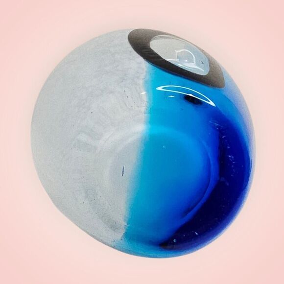 Vtg Mid Century Italian Murano Art Glass Hand Blown Bird Heron Sculpture - Picture 10 of 14